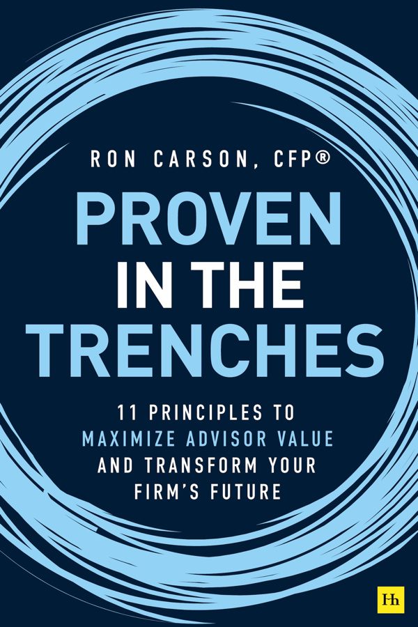 book cover for proven in the trenches by ron carson